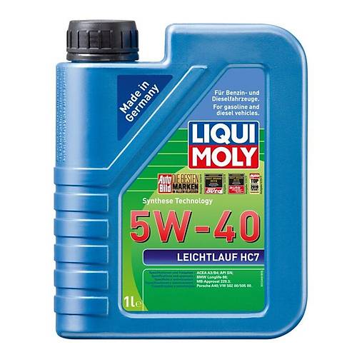 Liqui Moly Leichtlauf HC7 5W-40 Motor Ya 1Lt