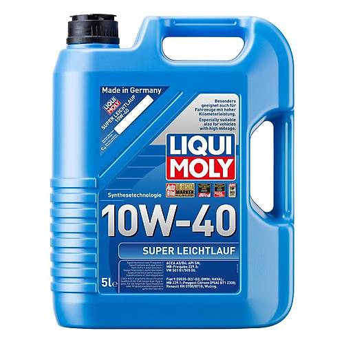 Liqui Moly Sper Leichtlauf 10W-40 Motor Ya 1 Litre