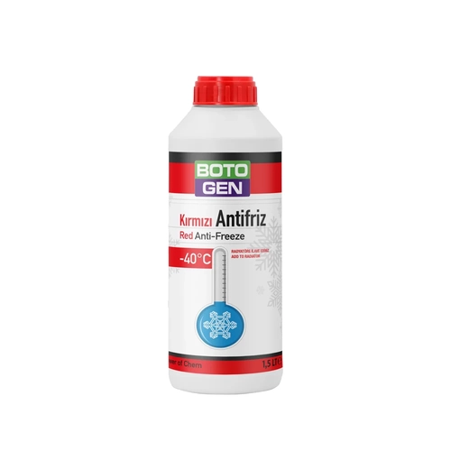 Botogen Antifiriz -40 Derece Krmz 1,5LT