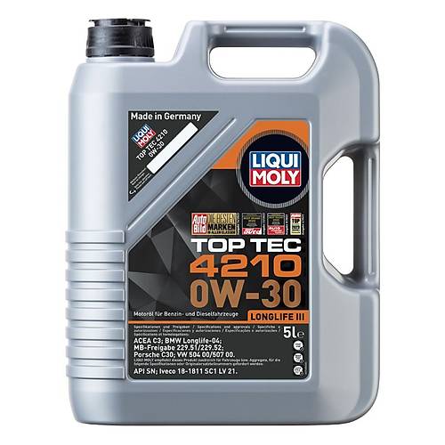 Liqui Moly Top Tec 4210 0W-30 Motor Ya 1Lt