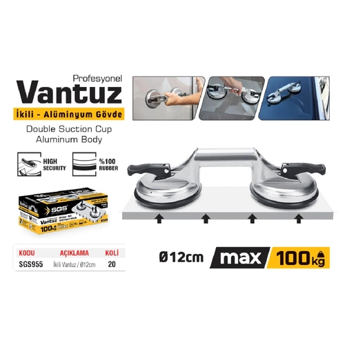 SGS955 VANTUZ 2L (ALMNYUM) 100KG