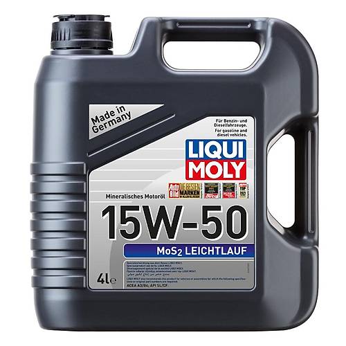 Liqui Moly SUPER LOW FRICTION MOTOR OIL MOS2 15W-50 4 LT