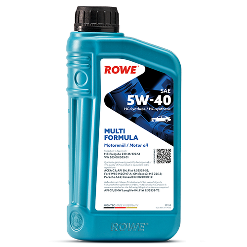 ROWE HIGHTEC MULTI FORMULA SAE 5W-40 - 5LT