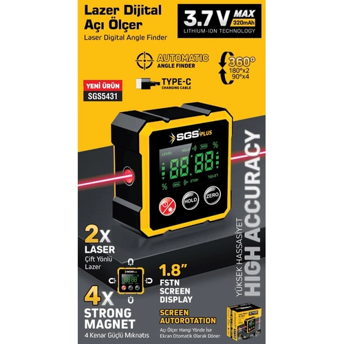 SGS5431 LAZER DJTAL AI LER MIKNATISLI