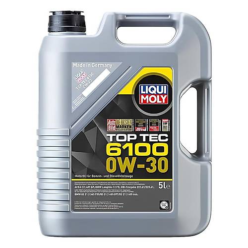 Liqui Moly Top Tec 6100 0W-30 Motor Ya 1Lt