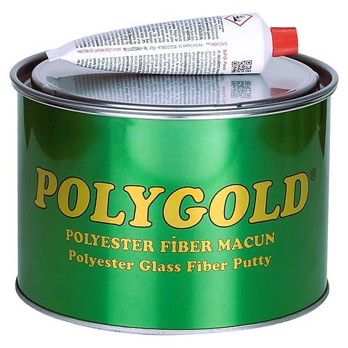 Polygold Fiber Macun Gri