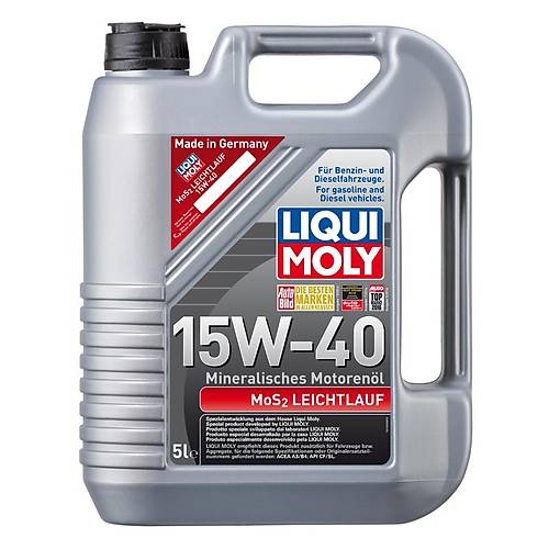 Liqui Moly Mos2 Low-Fiction 15W-40 Motor Ya 5 Litre