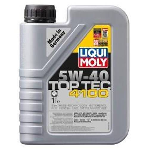 Liqui Moly Top Tec 4100 5W-40 Motor Ya 1 Litre