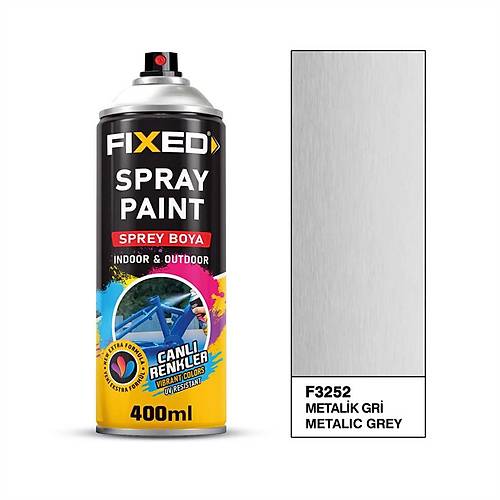 Fixed F3252 Sprey Boya Akrilik Metalik GR� 320 GR 400 ML