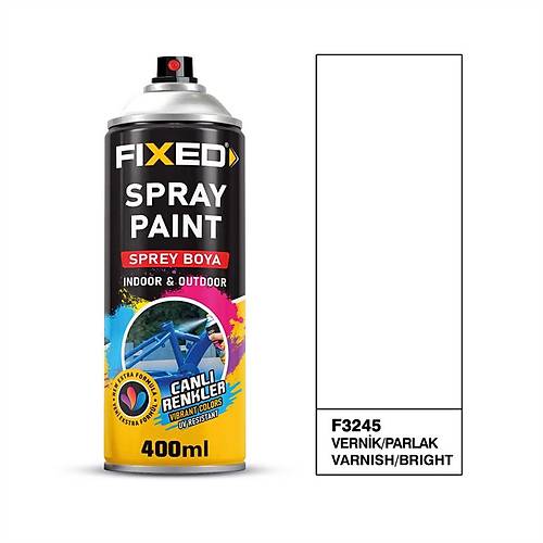 Fixed F3245 Akrilik Sprey Vernik Parlak 320 GR 400 ML