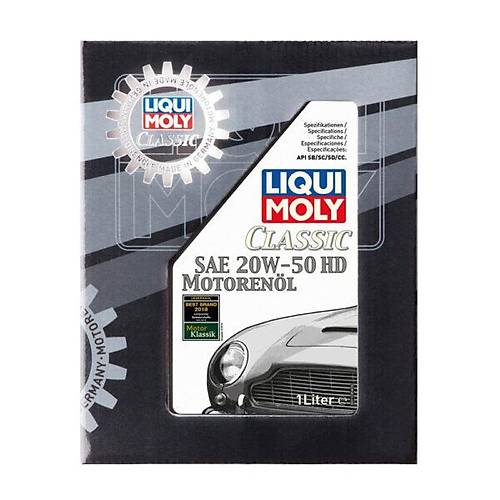 Liqui Moly Classic Motoroil Sae 20W-50 HD Motor Ya 1 Litre