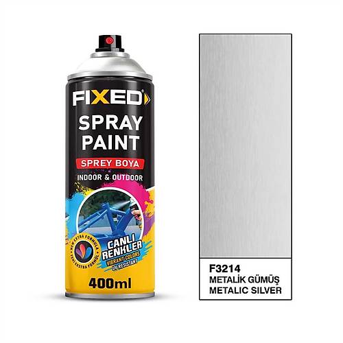 Fixed F3214 Sprey Boya Akrilik Metalik G�m�� 320 GR 400 ML