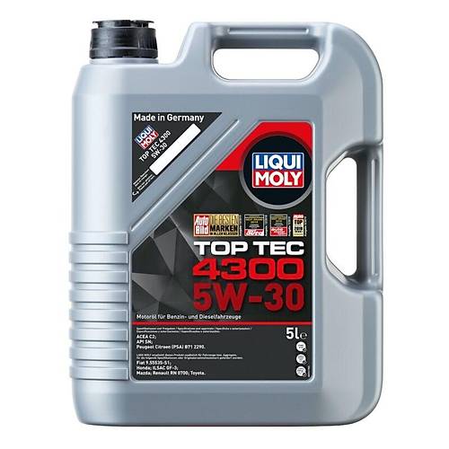 Liqui Moly Top Tec 4300 5W-30 Motor Ya 1 Lt