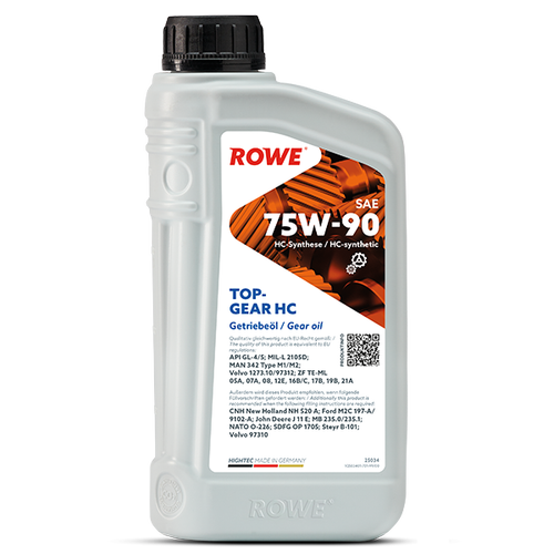 ROWE HIGHTEC TOPGEAR SAE 75W-90 HC 1 LT