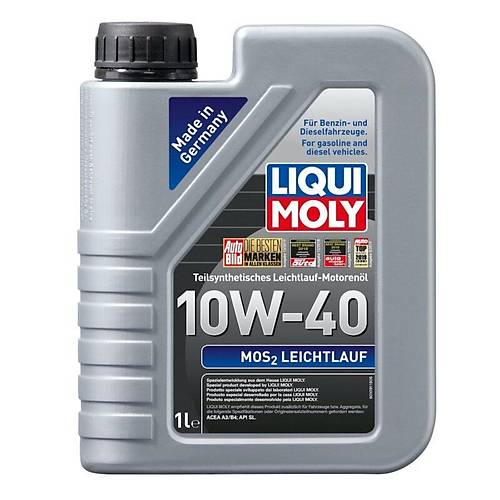 Liqui Moly Mos2 Leichtlauf 10W-40 Motor Ya 1 L