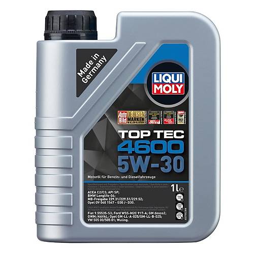 Liqui Moly Top Tec 4600 Dexos2 5W-30 Motor Ya 1 Lt