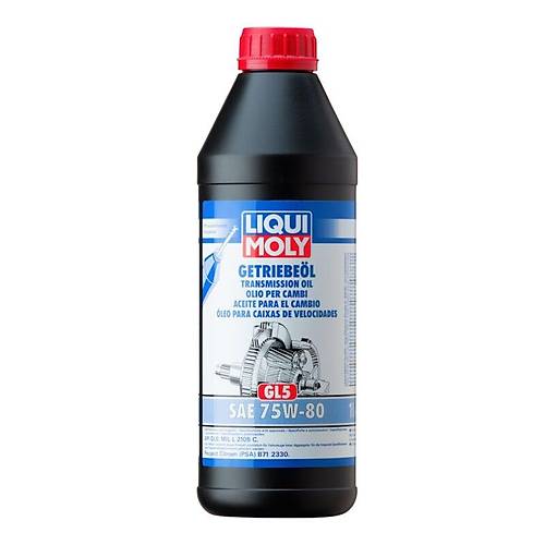 Liqui Moly Yar Sentetik GL5 75W-80 Dili anzman Ya 1 Litr