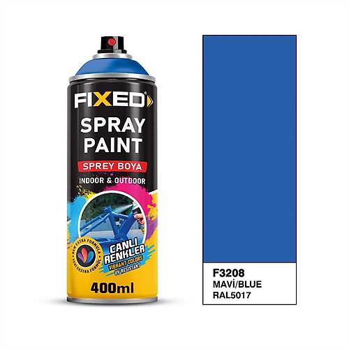 Fixed F3208 Sprey Boya Akrilik Mavi (RAL5017) 320 GR 400 ML