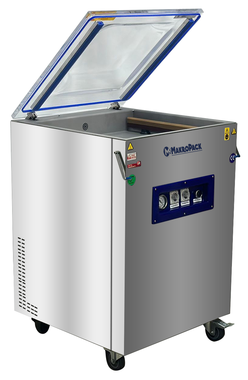 MakPack Ayaklı Çift Çene Vakum Makinesi 51 Cm