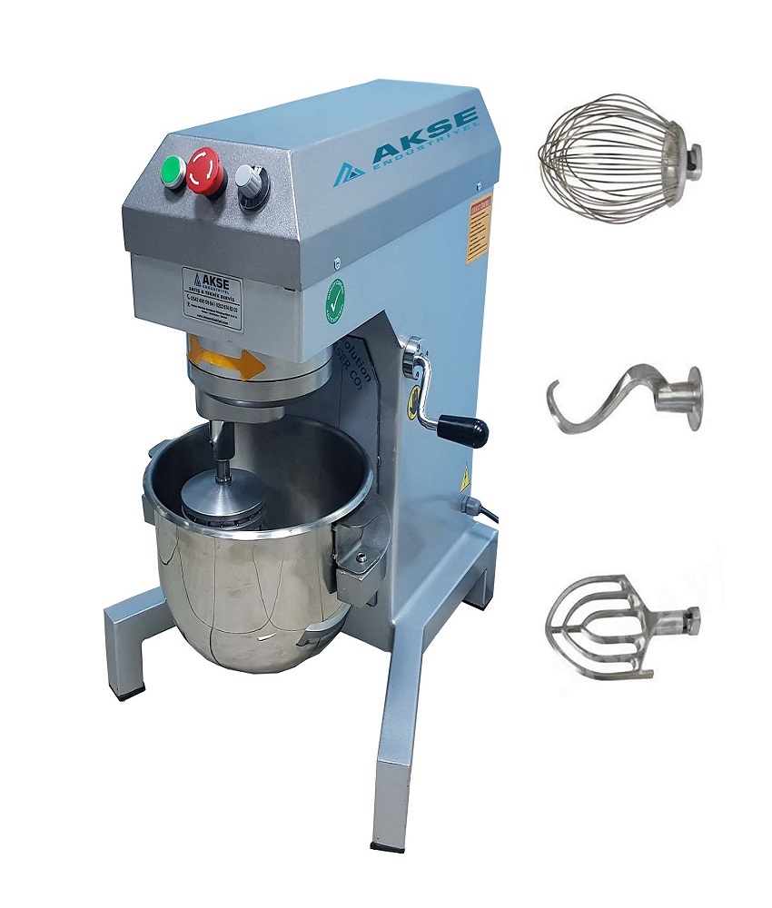 Planet Mikser Pasta Hamur Mikseri Hız Kontrollü - 10 litre