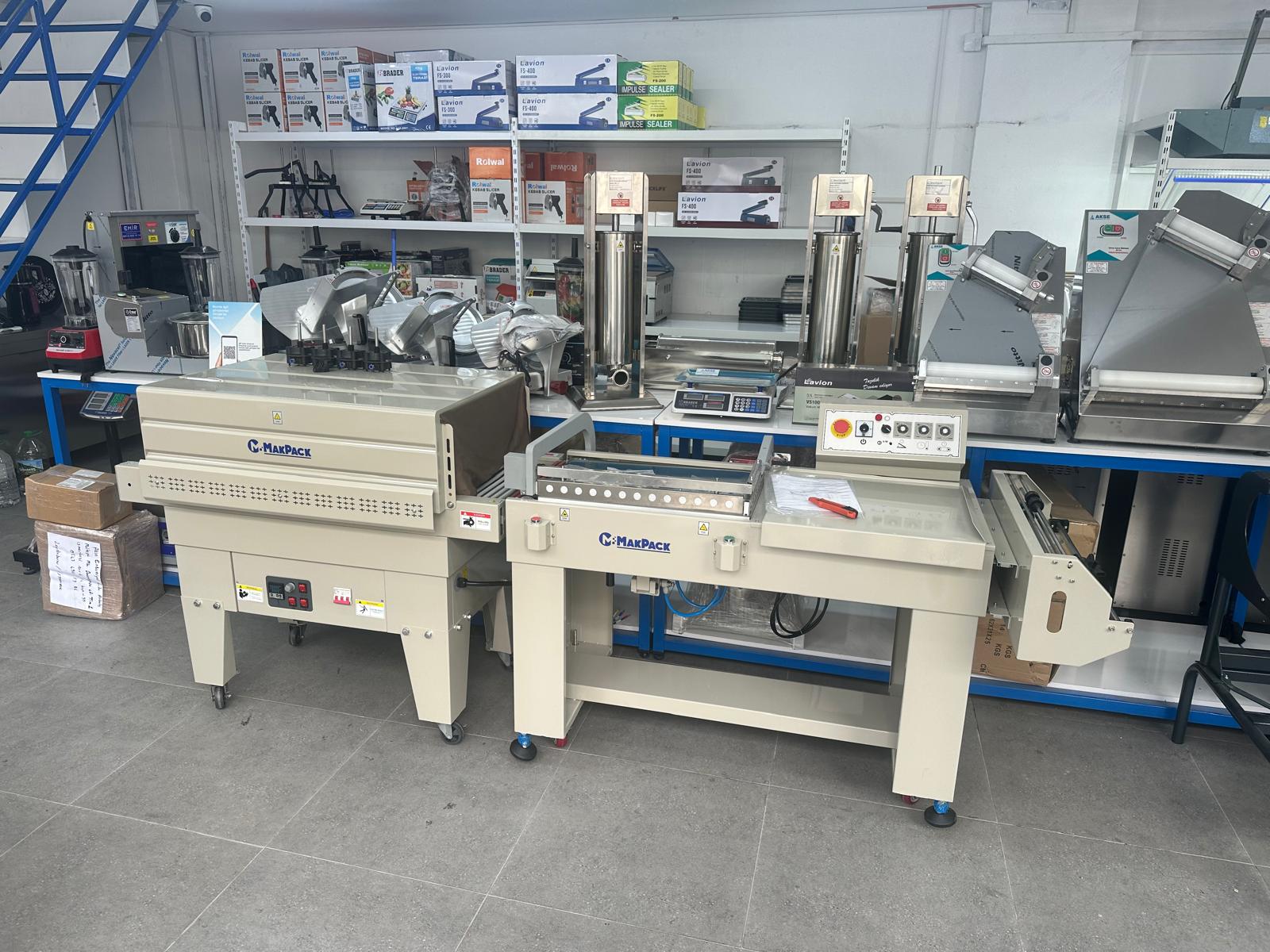 Yarı Otomatik Tünelli Shrink Paketleme Makinası