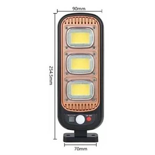 BUFFER Sensrl Gne Enerjisi le arj Olabilen Duvara Monte Solar Aydnlatma  GL-84069