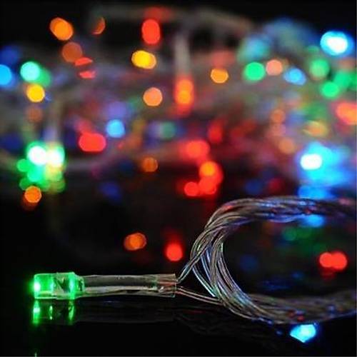 BUFFER 10 Metre 100 Ledli 8 Fonksiyonlu Kark Renkli RGB Led Lamba