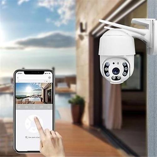 BUFFER 20 MP HD Lens  D Mekan Suya Dankl IP Wifi Network Gvenlik Kameras Wifi Kamera