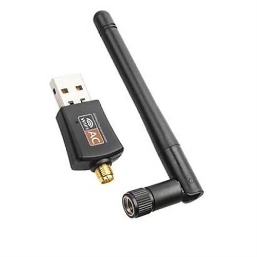 BUFFER Mini Modem Nano Antenli Kablosuz 600 Mbps USB 20 Wifi A Datc Alc Wireless Adaptr