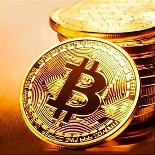 BUFFER Bitcoin Madeni Hatra Paras Madeni Bitcoin Hediye Sikke Para