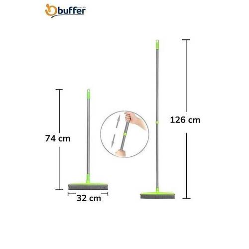 BUFFER Kauuk Ulu Teleskopik Sapl Uzayabilen Temizlik Fras