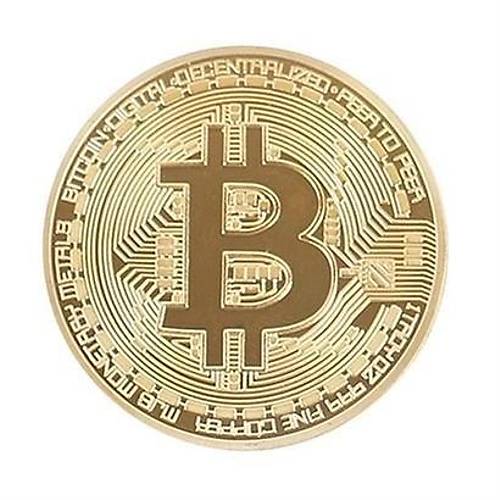 BUFFER Bitcoin Madeni Hatra Paras Madeni Bitcoin Hediye Sikke Para