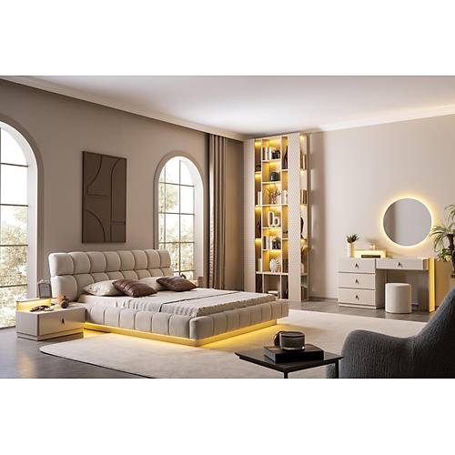 Trend Schlafzimmer-Set mit Eckkleiderschrank