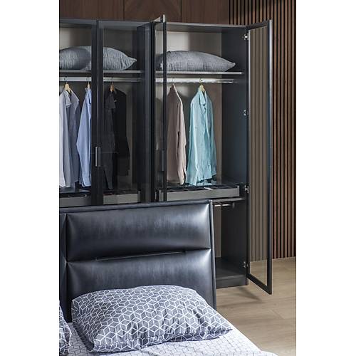 Palma Eckkleiderschrank