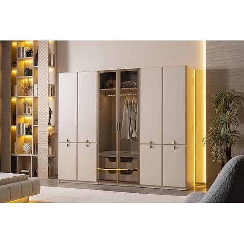 Trend Schlafzimmer-Set mit Eckkleiderschrank