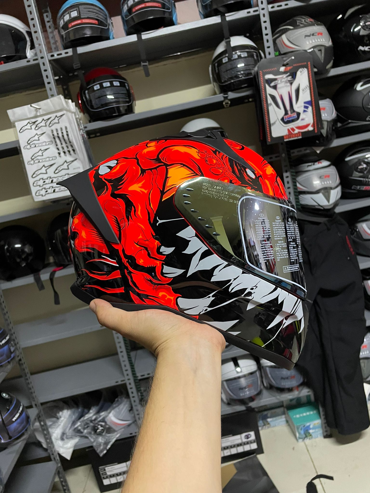 MTS 801 KASK LIZZARD