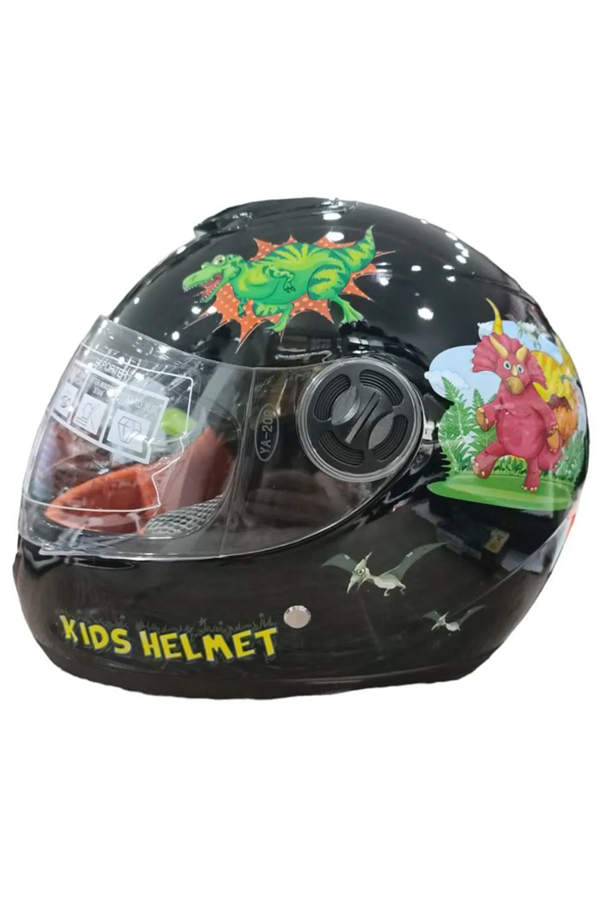Siyah Çocuk Kaskı Kıds Helmet