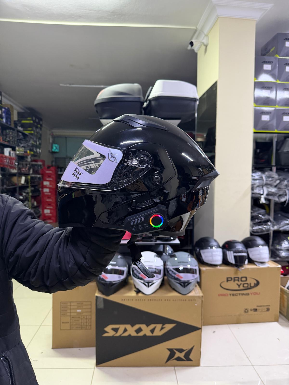 İntercomlu Kask