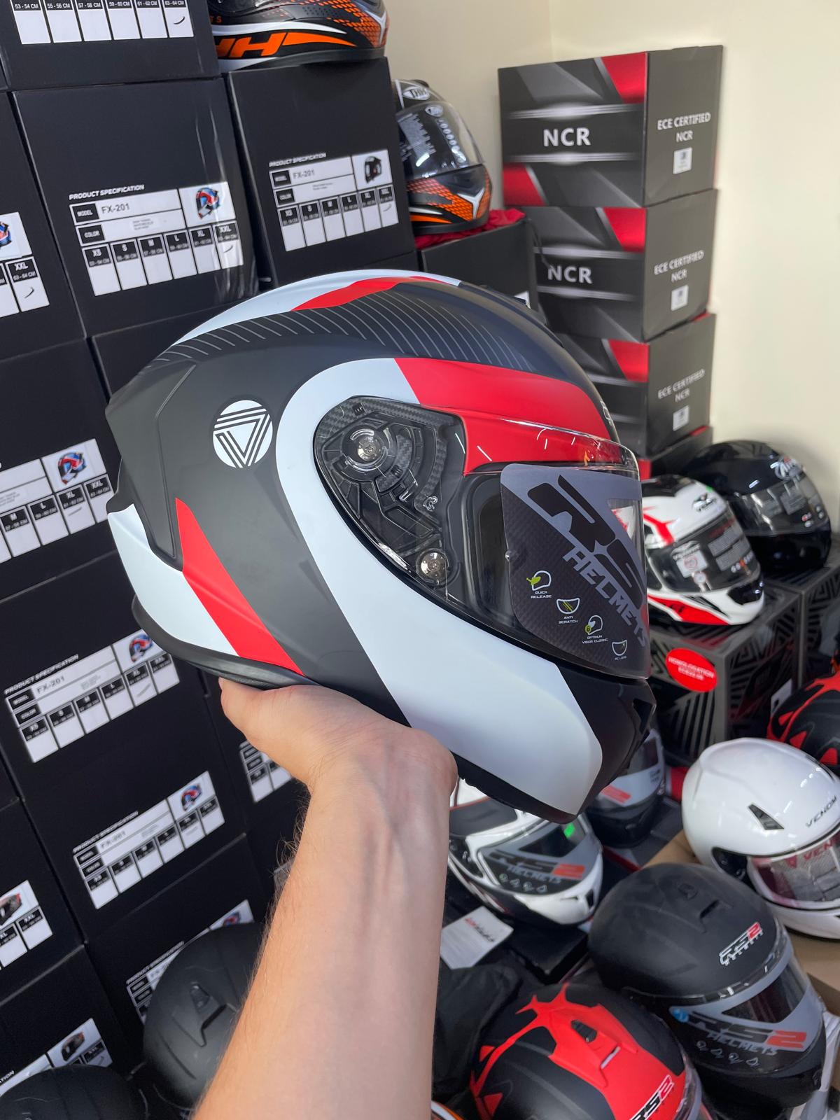 RS2 Fullface Kask Play