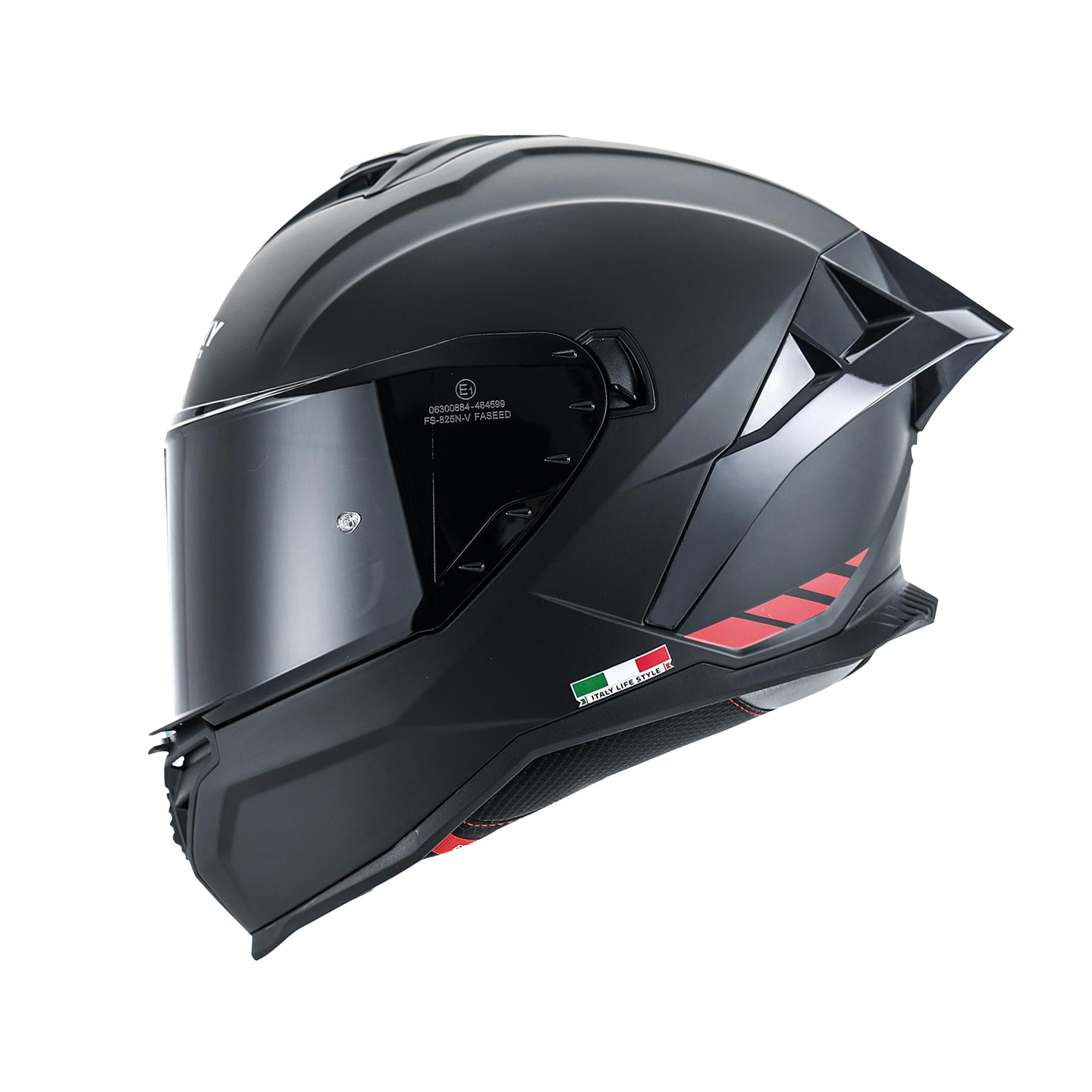 SWAY SW 867 RED STRIP Full Face