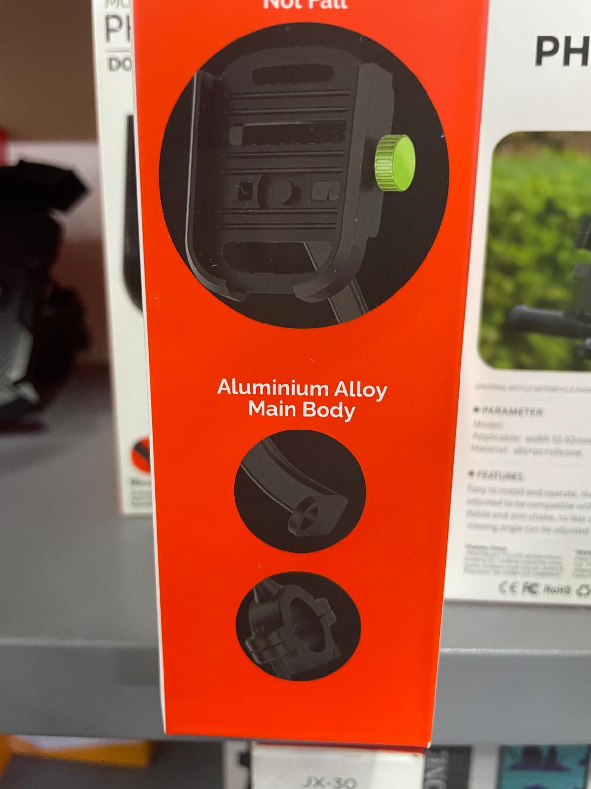 Blic Motosiklet Telefon Tutacağı Metal Ayna Ve Gidon Bağlantılı