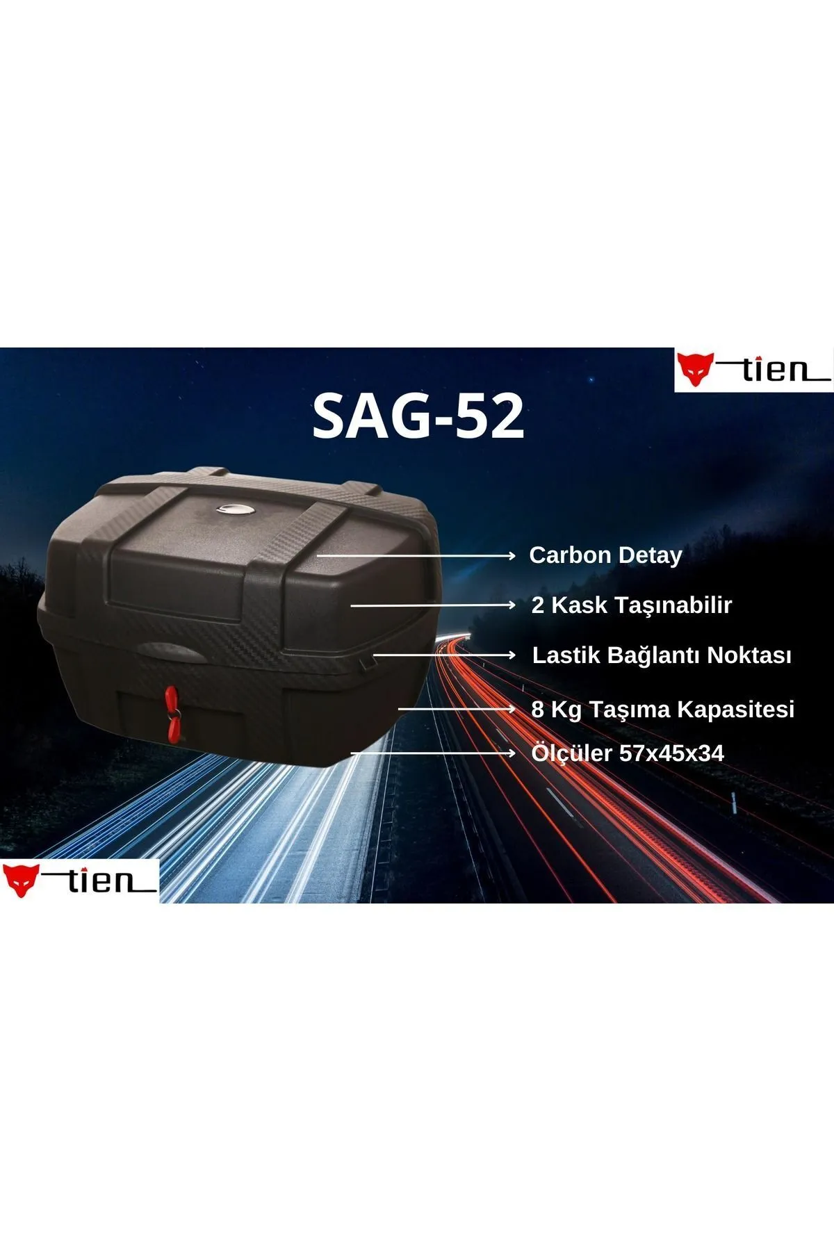 52 LT Motosiklet Çantası Tien