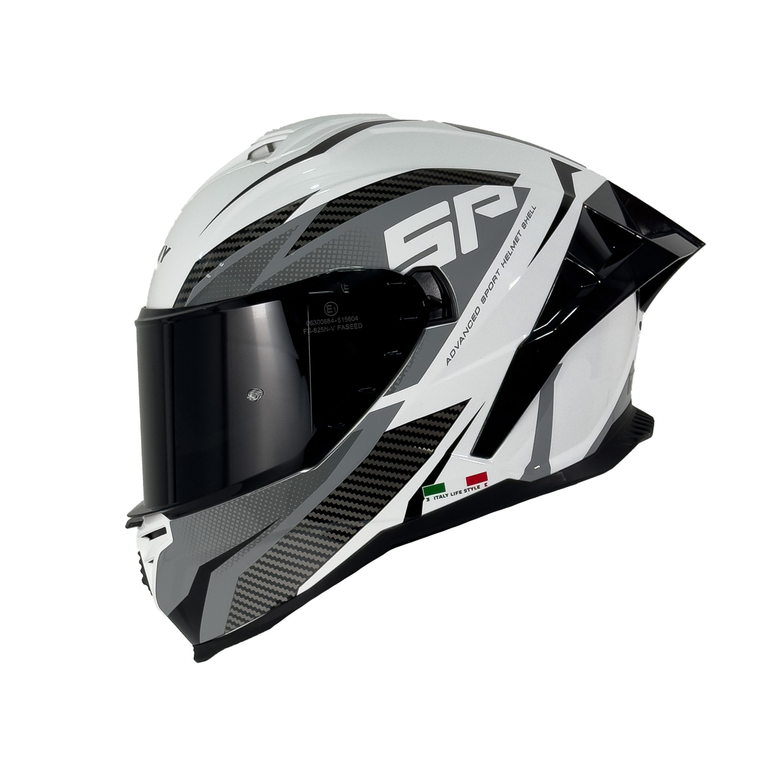 SWAY SW 867 POWER White Black Grey Full Face