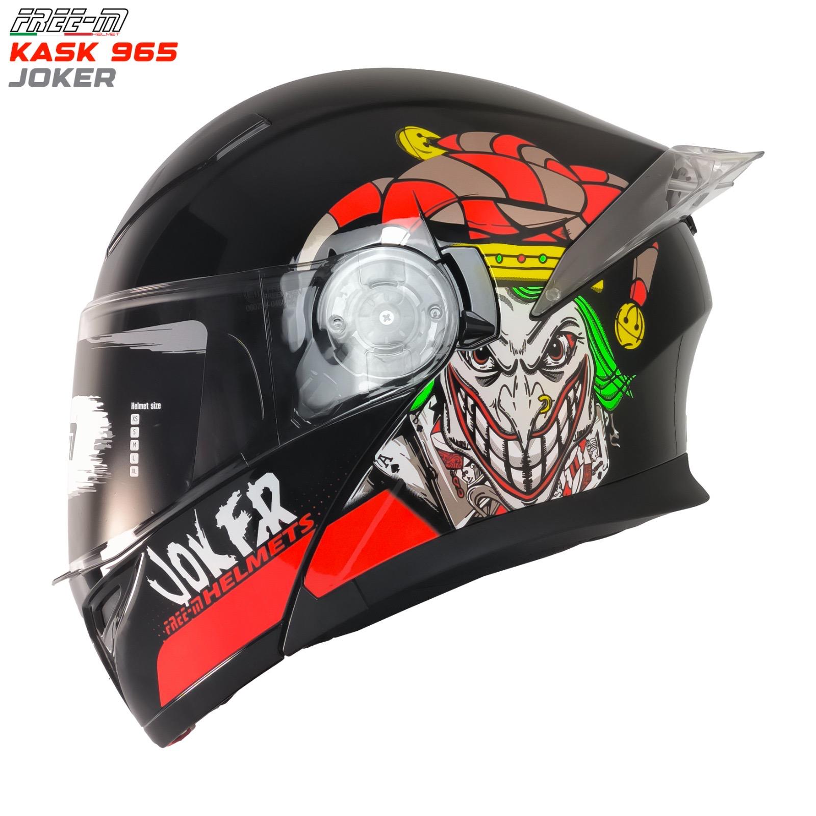 Freem 965 Çene Açılır Kask Joker