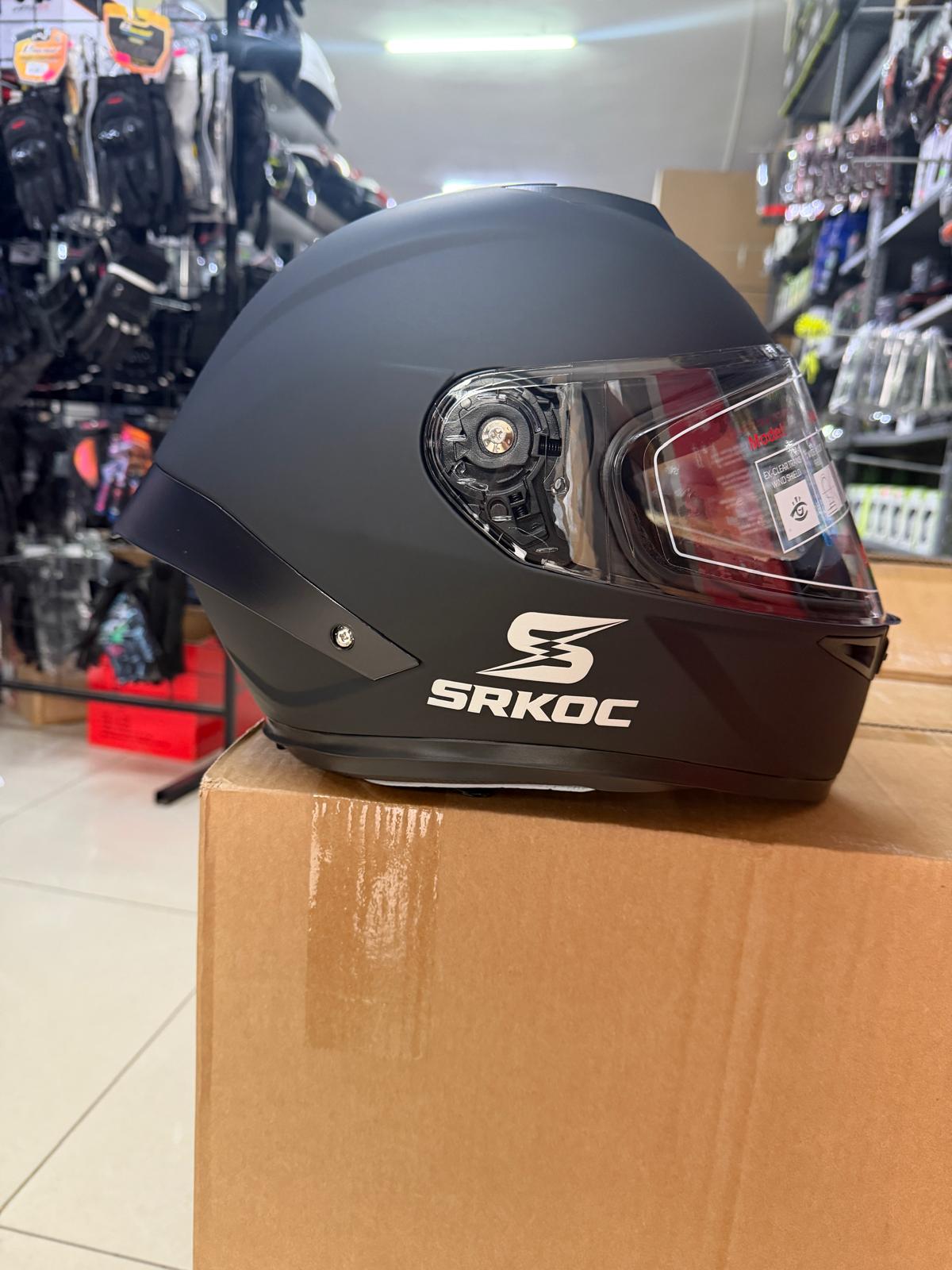 Wosen Fullface Kask Güneş Gözlüklü