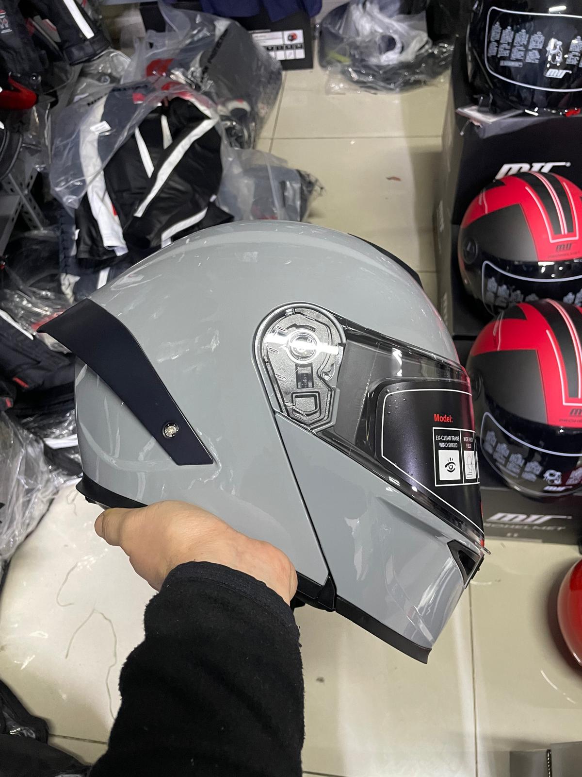 Wosen Çene Açılır Kask