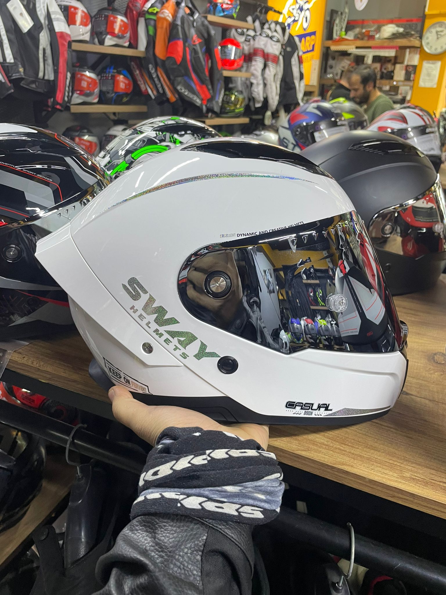 SWAY SW 850 White Sılver