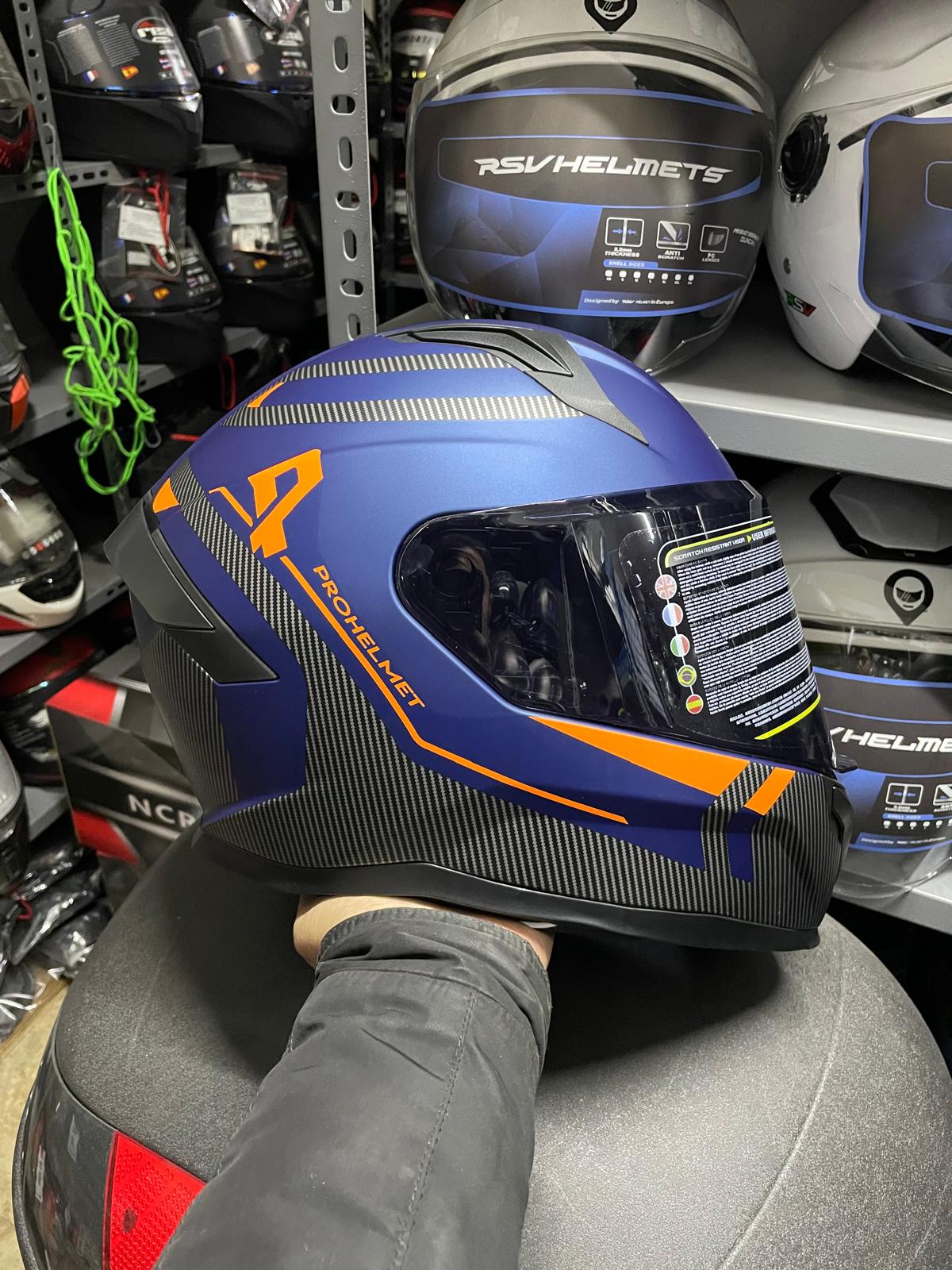 MTS 910 KASK mavi