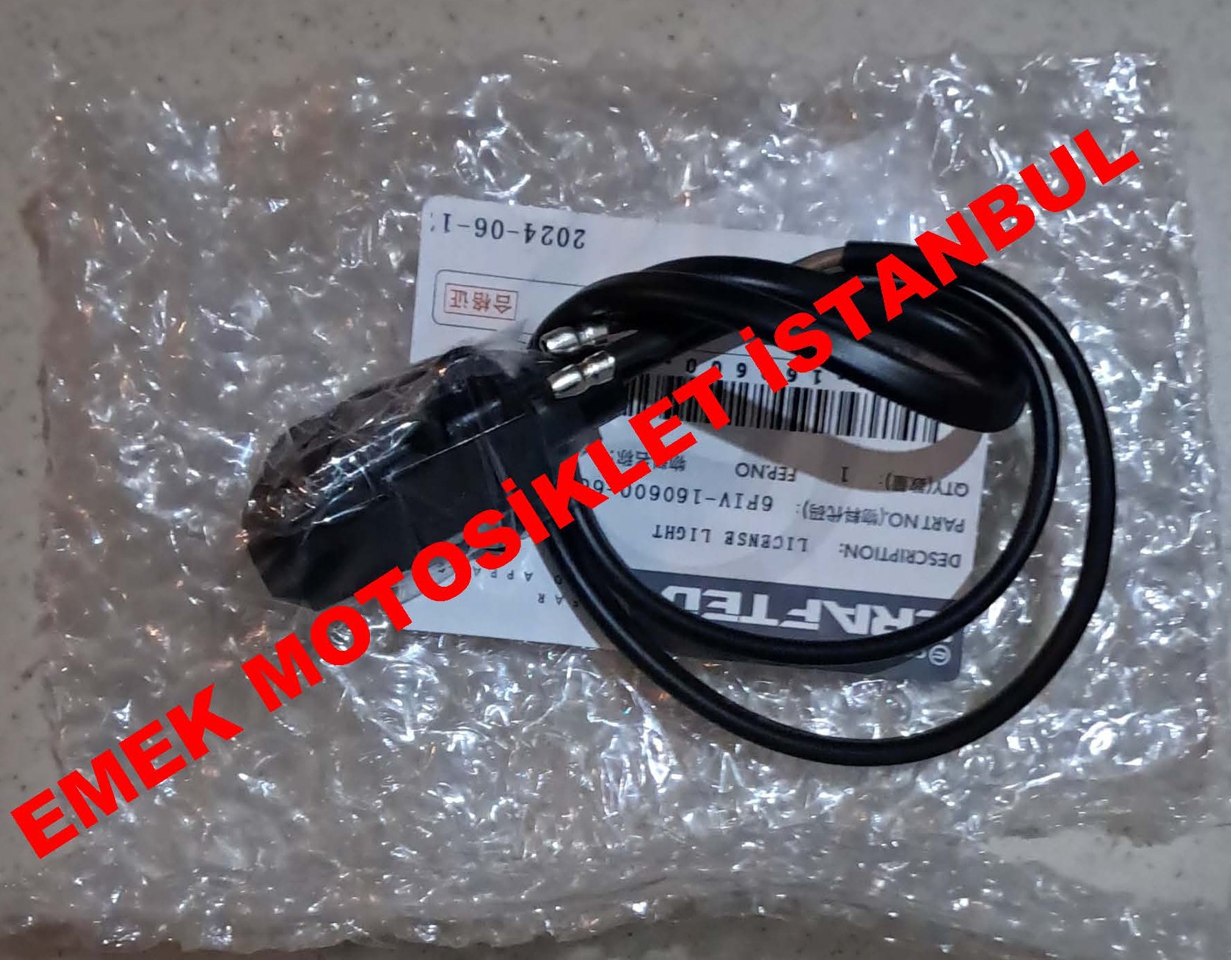 Cf Moto 450 Sr Plaka Lambası