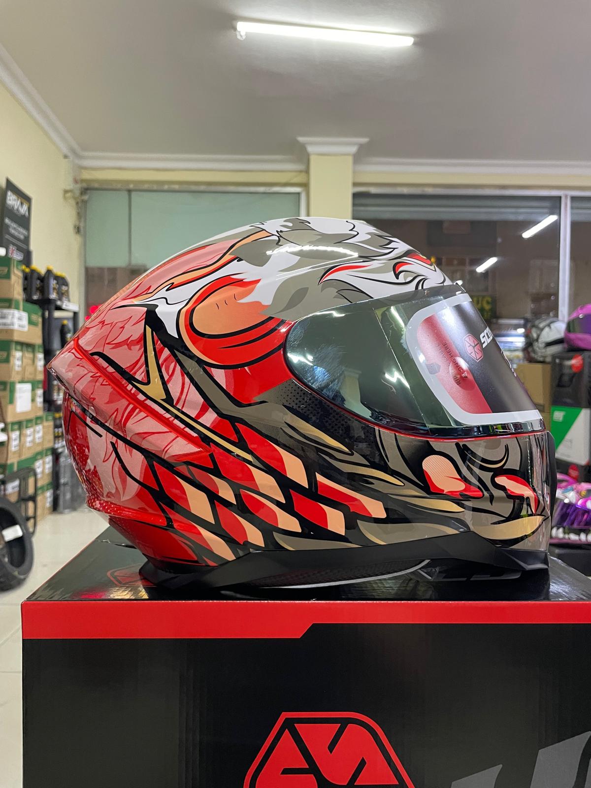 SCOYCO FF869 FULLFACE KASK wıld